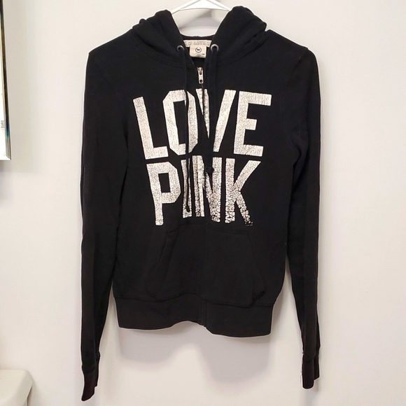 PINK Victoria's Secret Tops - VS PINK zip up sweatshirt